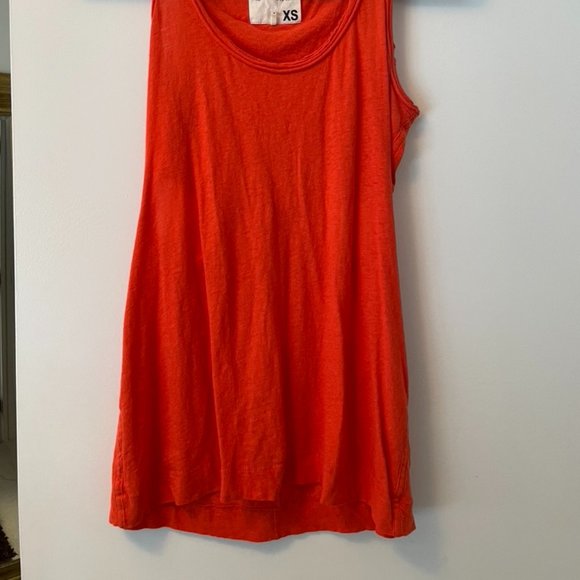 Rag&Bone Orange Tank Top - Picture 2 of 3